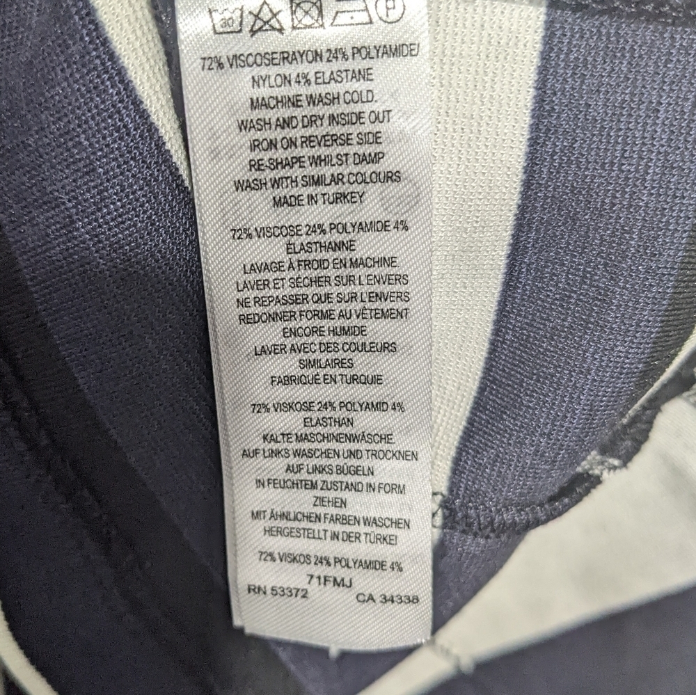 Nwt French Connection | Striped Mini Dress - Picture 9 of 11